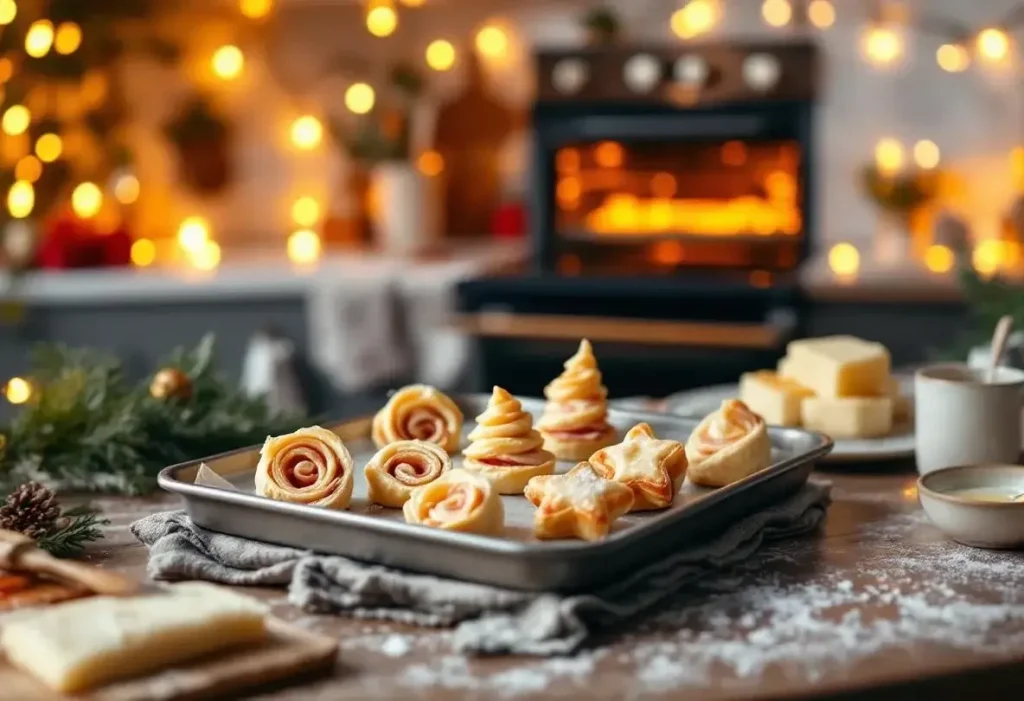 Attention : cette erreur avec vos feuilletés de Noël les empêche de bien gonfler et gâche votre apéro, voici les gestes à adopter