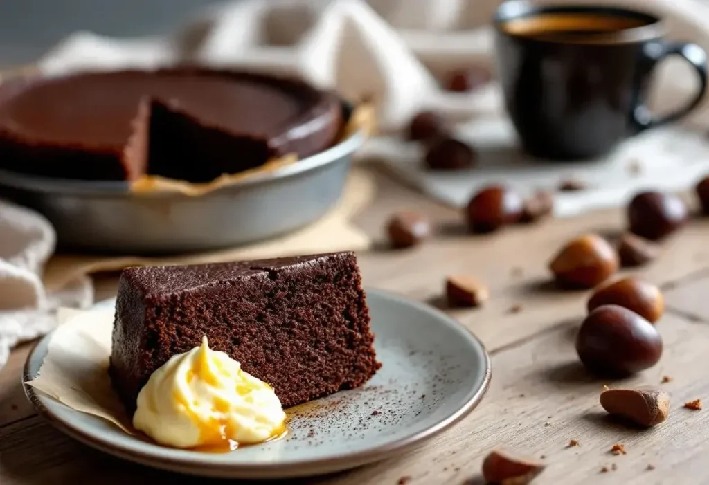 Fondant chocolat-crème de marrons sans farine : le dessert d’automne si fondant qu’il va vous rendre accro