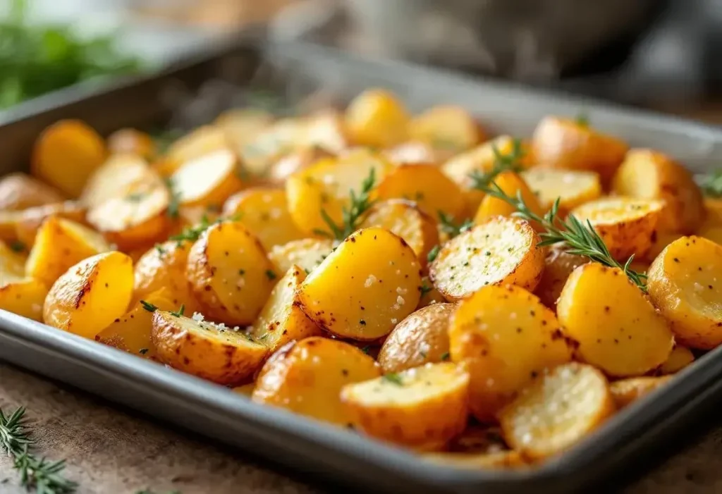 Pommes de terre au four : ma méthode express pour les avoir dorées et ultra croustillantes à tous les coups