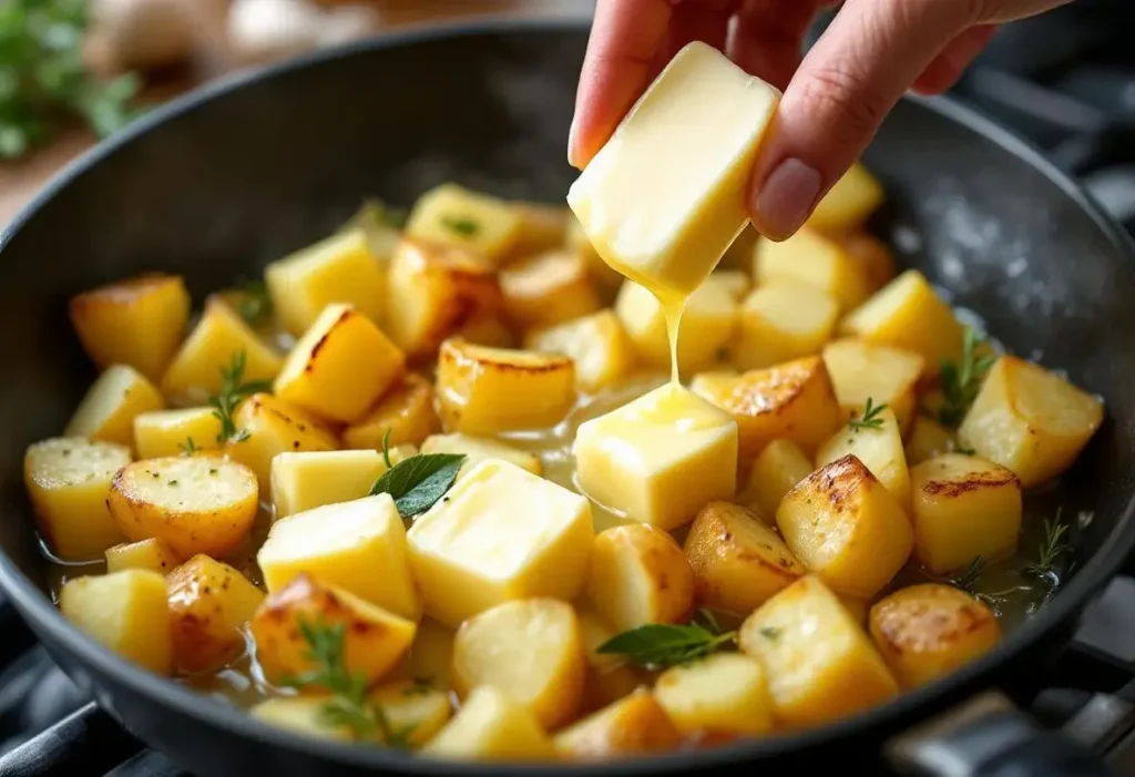 Ajoutez-le aux pommes de terre pendant la cuisson, elles seront encore plus savoureuses, parfumées et ultra fondantes