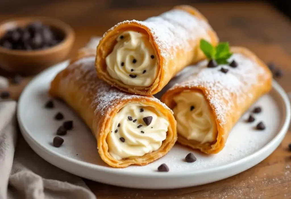 Ce cannoli feuilleté à la vanille cartonne (et il est ultra facile)