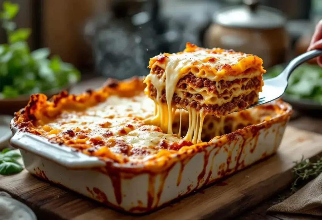 Cuisiner avec le cœur : des lasagnes fondantes qui suscitent tous les compliments