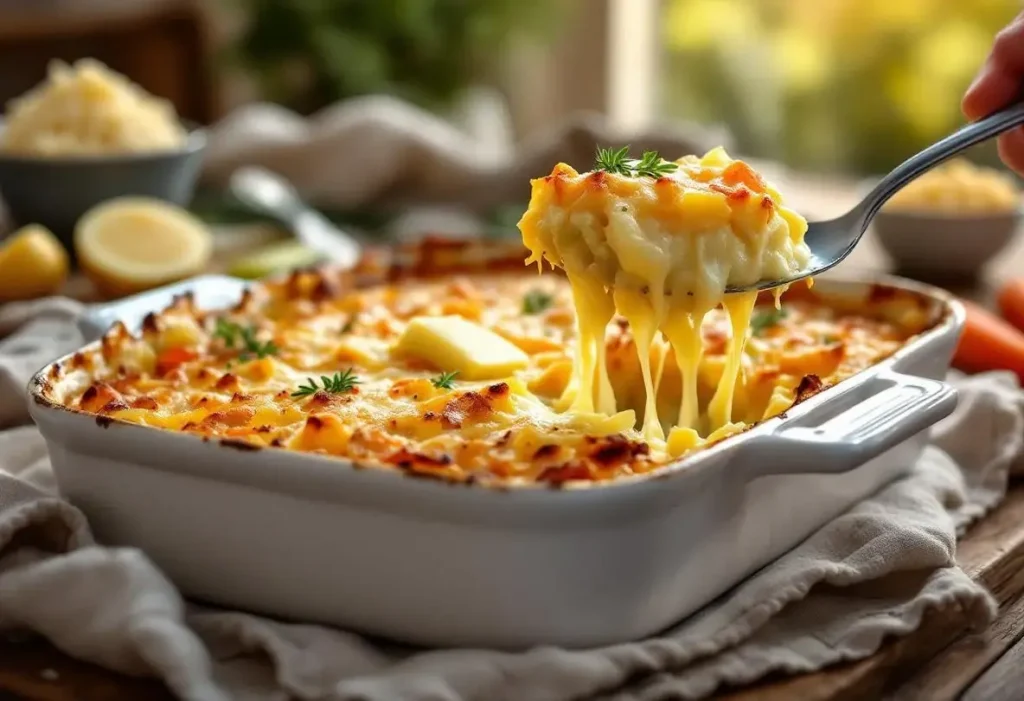 Gratin de pommes de terre, poireaux et carottes : fondant, bien doré et ultra simple à préparer au quotidien