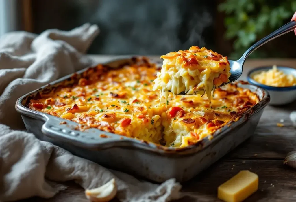 Gratin de pommes de terre, poireaux et carottes : fondant, délicieusement doré et ultra facile à préparer au quotidien