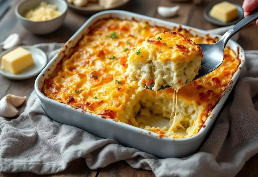 Gratin de pommes de terre, poireaux et carottes : fondant, délicieusement doré et ultra simple à préparer au quotidien