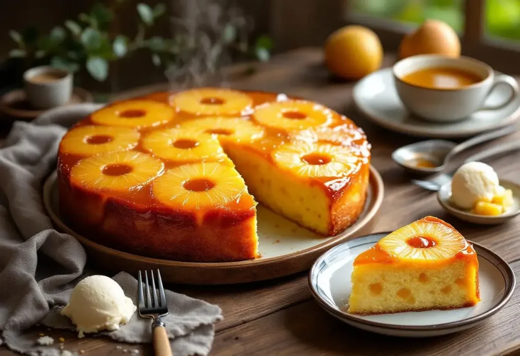 Voici le gâteau à l’ananas ultra fondant qui fait l’unanimité à table (recette simple et rapide à préparer)