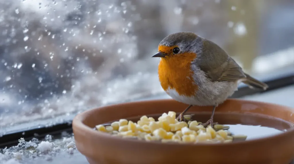 Ces 5 restes de cuisine attirent les rouges-gorges dans votre jardin tout l’hiver